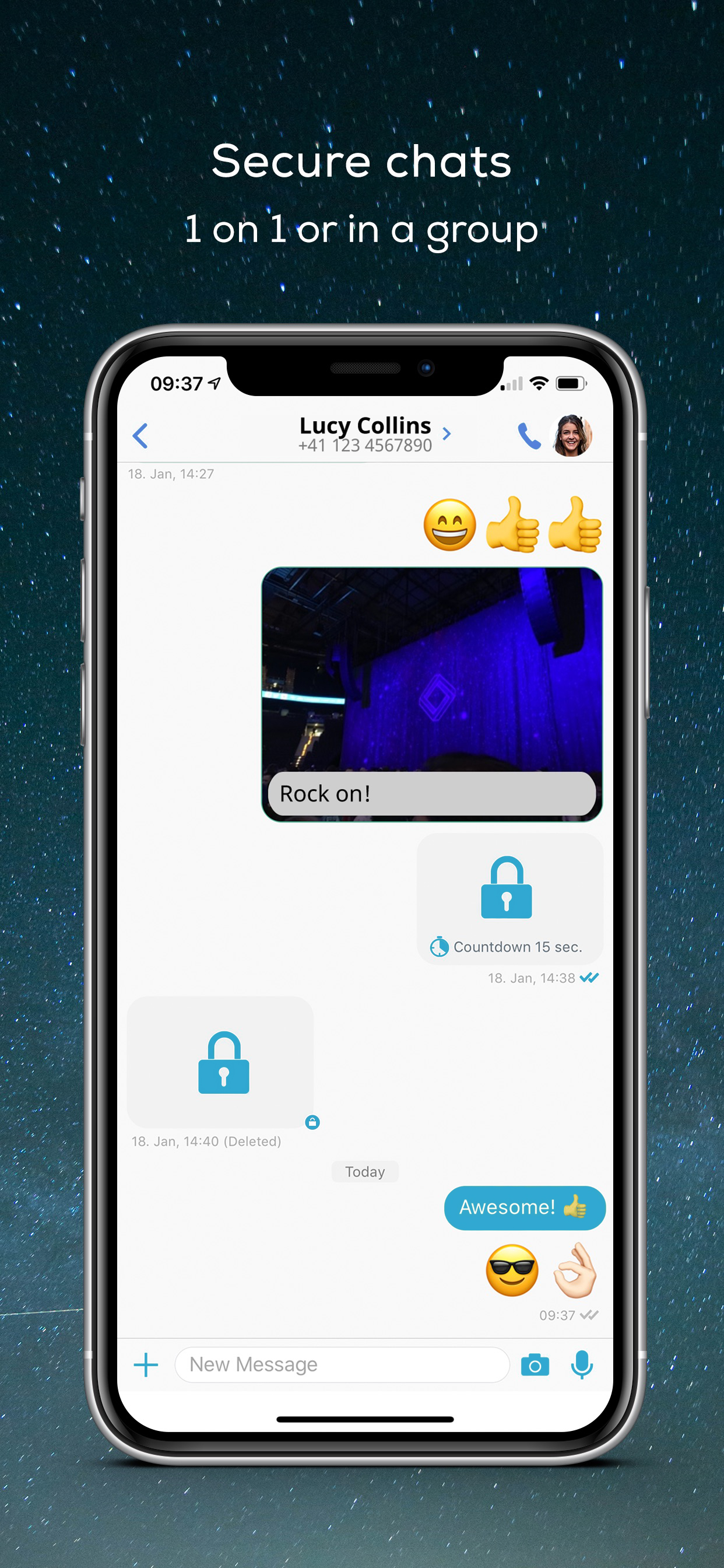 screenshot of Socializer Messenger